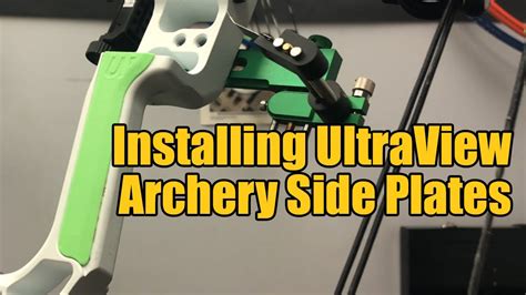 Replacing Mathews Trx 36 Engage Grip With Ultraview Archery Side Plates