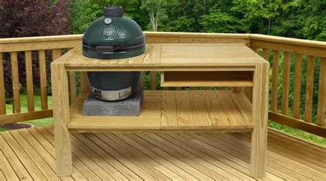 Design and buy your own stainless kitchen with our online design tool! Diy Outdoor Grill Table Plans Kamado Barbecue Bbq Weber ...