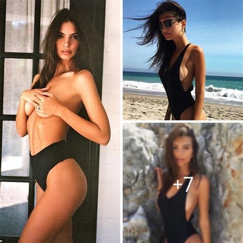 Emily Ratajkowski Shows Off Her Peachy Posterior And A Hint Of Sideboob
