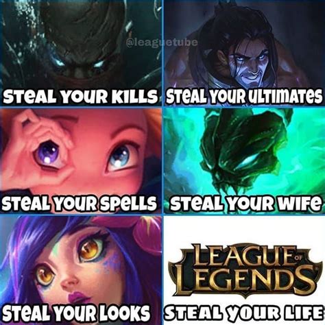 Épinglé sur best league of legends memes