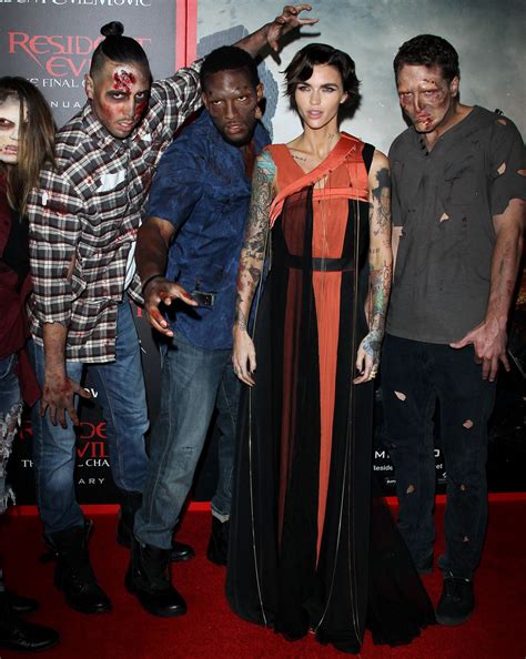 The final chapter' starring ruby rose. Ruby Rose - Resident Evil: The Final Chapter Premiere in ...