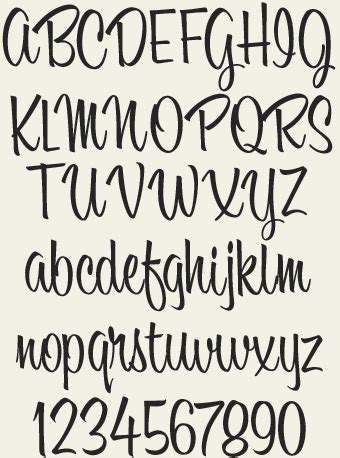 Delight lettering script by konstantine studio. Letterhead Fonts / LHF Bounce Script / Hand-lettered ...
