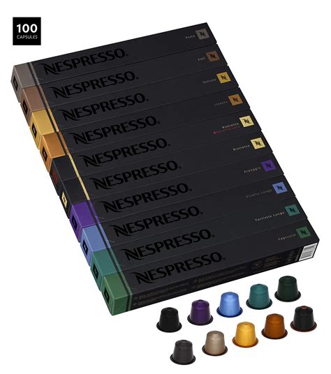 Nespresso reusable coffee capsule stainless steel refillable filters espresso cup fit for inissia & pixie coffee maker machine. Nespresso OriginalLine Capsules Variety, NOT Compatible ...