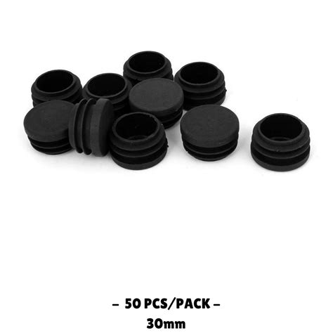 30mm Round Plastic End Caps 10pcs 50pcs Buy Online Ozsupply Hardware Spare Parts