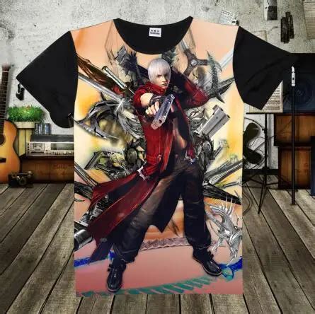 Devil May Cry T Shirt Game Full Print Devil May Cry Dante T Shirt