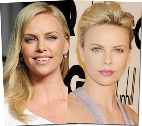 Charlize Theron Plastic Surgery Before And After Nose Job Picture Photos