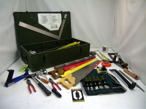 4ea Carpenters Tool Kit Kit May Be Incomplete Tool Kit Auction