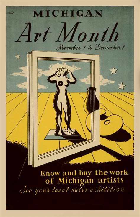 Vintage Poster American Art Free Stock Photo - Public Domain Pictures