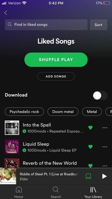Mood And Genre Filters For “liked Songs” The Spotify Community