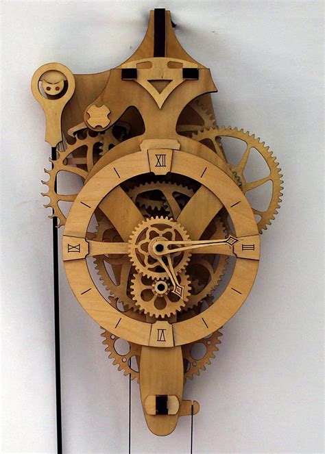 Would you like to write a review? Wooden Gear Analog Wall Clock Kit | youranalogclocks
