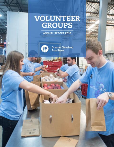 Meals are provided to child nutrition programs. Greater Cleveland Food Bank Volunteer Groups 2018 by ...