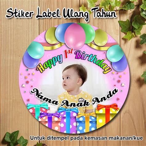 Stiker Ucapan Ulang Tahun Imagesee