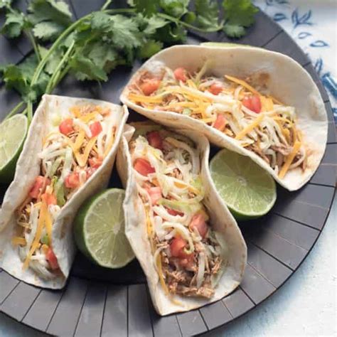 15 easy crockpot chicken recipes to make for dinner tonight. Crock-Pot Chicken Tacos
