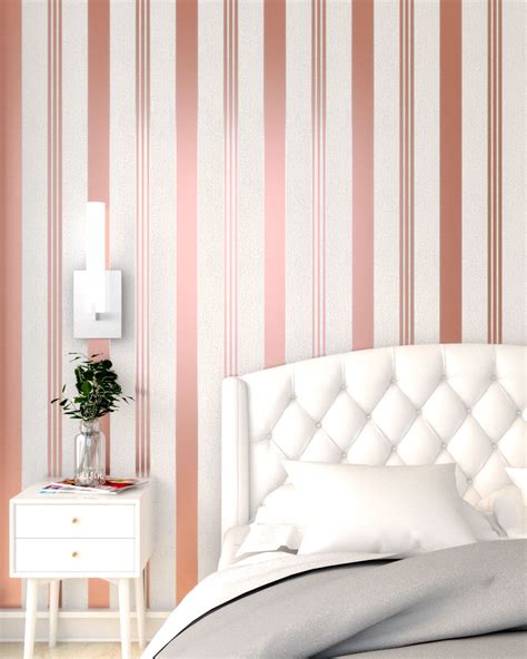 5 Best Rose Gold Wallpaper For Bedroom In 2020 Yonge Painting