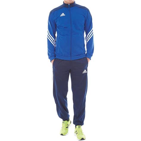 Adidas | 3 stripe poly tracksuit jacket black/blue. Buy adidas Mens Sereno 14 Presentation Poly Tracksuit Bold ...