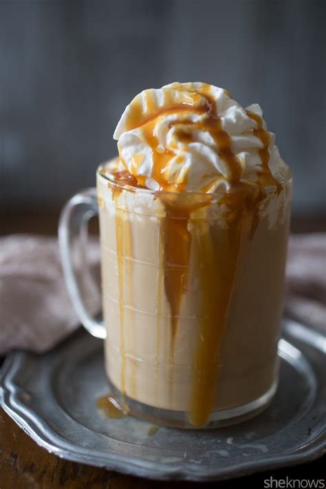 Salted Caramel Coffee Beans Easy Salted Caramel Iced Or Frozen Coffee