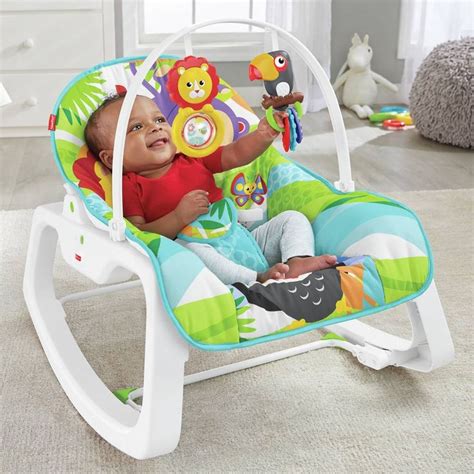 Buy Fisher Price Infant To Toddler Rocker Rainforest Baby Bouncers