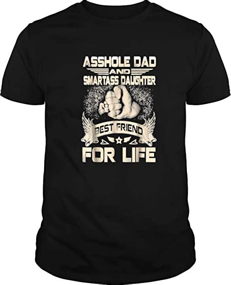 minhquan store asshole dad and smartass daughter father s day t shirt gourmet t baskets
