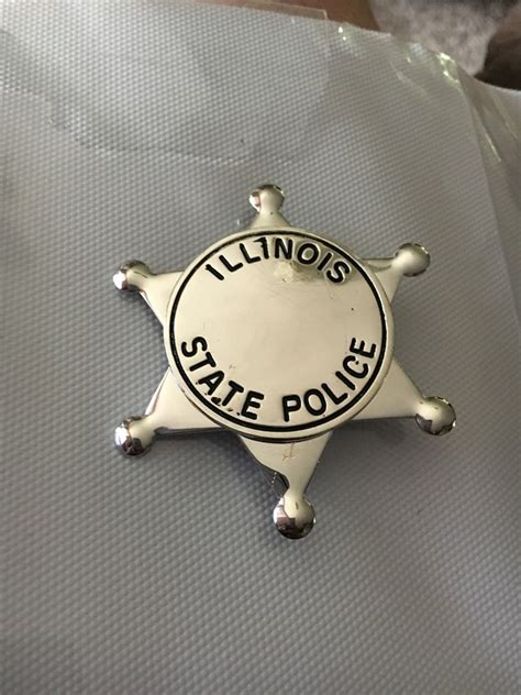 Collectors Badges Auctions Illinois State Police Trooper