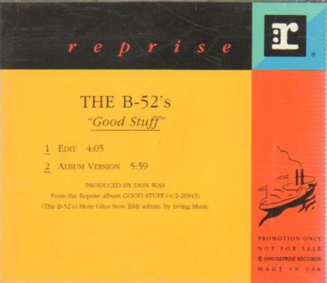 The B 52s Good Stuff Us Promo Cd Single Cd5 5 8307