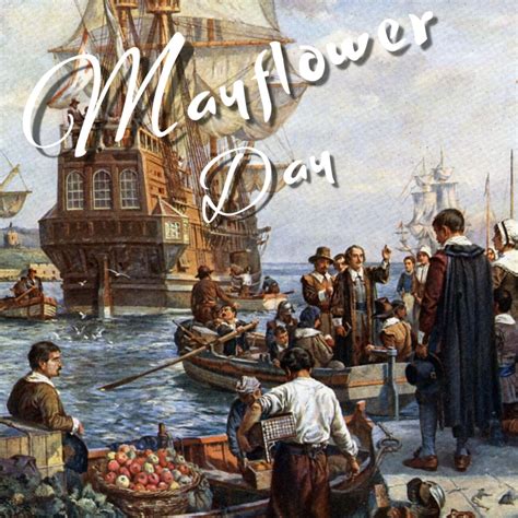 Plantilla De Día De Mayflower Postermywall