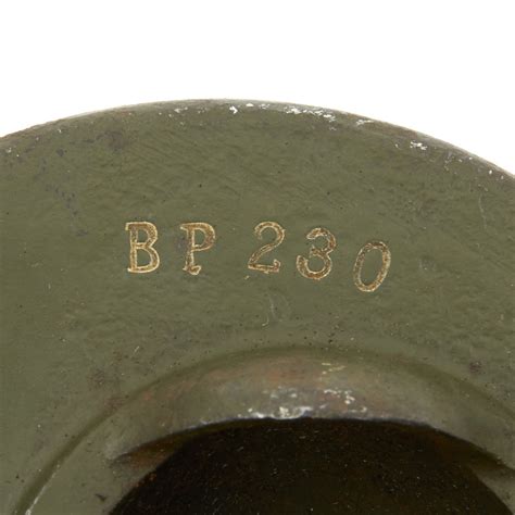 Original Us Wwii M1 81mm Display Mortar With Commando Base Plate