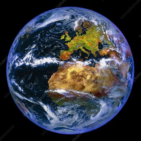Earth From Space Stock Image E0500439 Science Photo Library