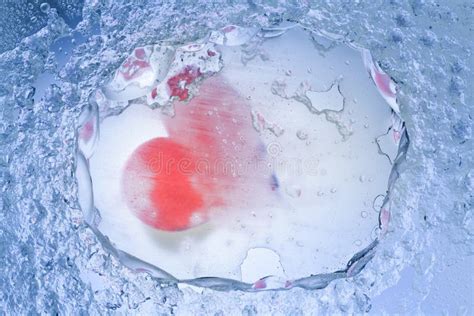 Heart In Ice Stock Image Image Of Shape Water Refracted 17800851