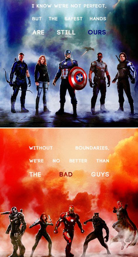 Team Cap And Team Iron Man Civil War Marvel Superheroes Marvel