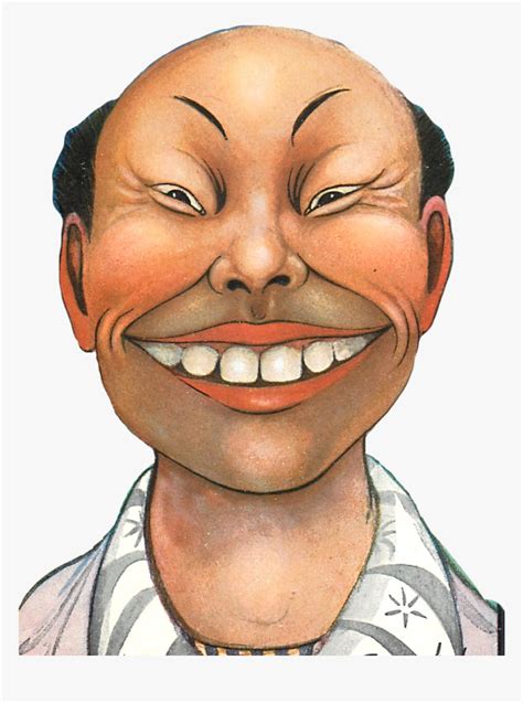 Transparent China Man Clipart Funny Chinese Cartoon Face Hd Png