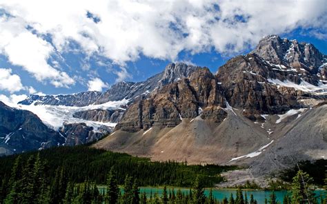 Download Wallpaper 3840x2400 Alberta Banff Canada Mountain Lake 4k