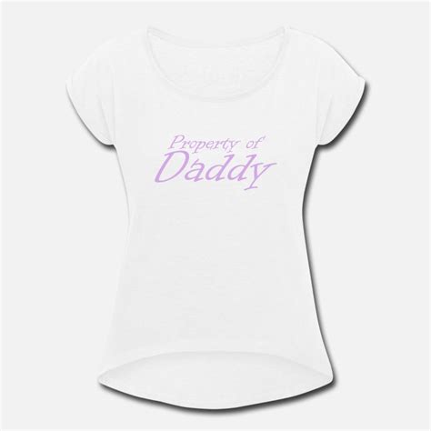 Property Of Daddy Ddlg Brat Little Bdsm Submissive Womens Rolled