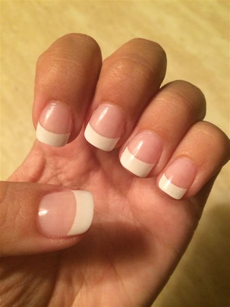 White Tip Nails White Tip Nails French Nails Nails