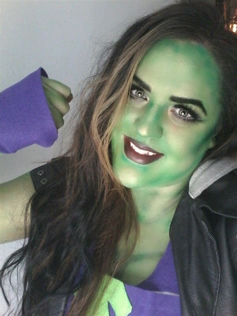 She Hulk Makeup Comics Hulk Halloween Cosplay Marvel Avengers