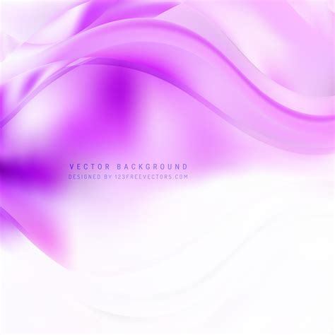 Abstract Purple Curve Background