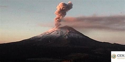 Así Se Vio La Explosión Del Volcán Popocatépetl Video