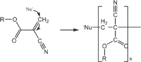 Mechanism Of Cyanoacrylate Polymerization Download Scientific Diagram