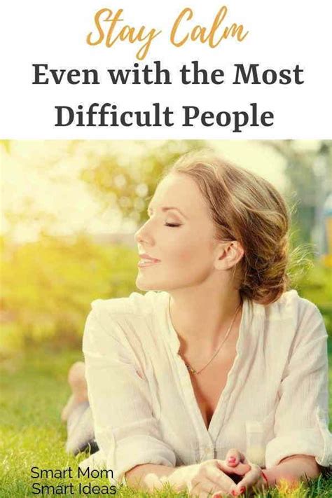When stressful situations occur, your mind may go in a thousand directions and some of your thoughts may be negative. How to Deal with Difficult People and Stay Calm | Dealing ...
