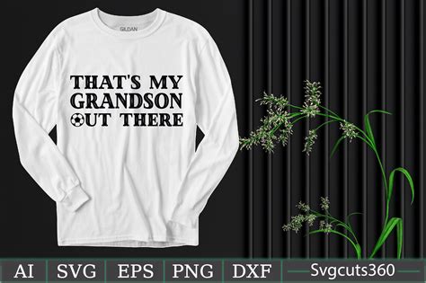 Thats My Grandson Out There Illustration Par Cutesycrafts360