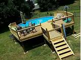 This video will provide the steps, along with a helpful video, to walk you through the process of preparing for and installing an how to build a 12x12 two level pool deck with trex part 1 framing. Above ground pool ideas, above ground swimming pool with ...