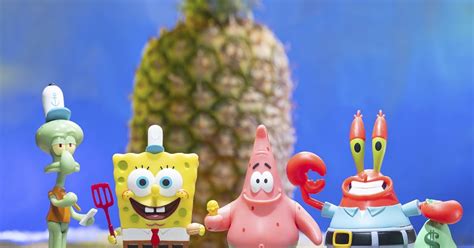 Nickalive Super7 Unveils Spongebob Squarepants Reaction Figures