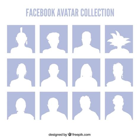 Free Vector Facebook Avatars Collection