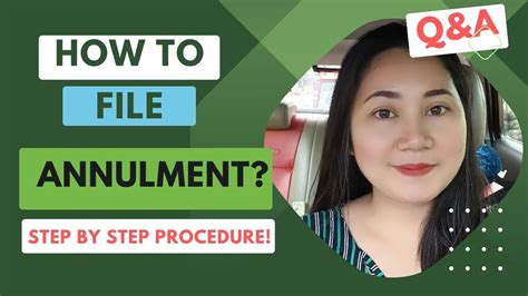How To File An Annulment Step By Step Procedureqanda Part 1annulment