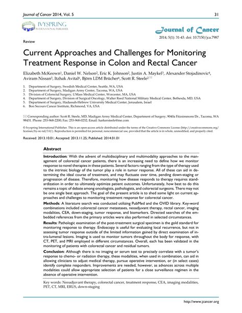 Pdf Current Approaches And Challenges For Monitoring Treatment