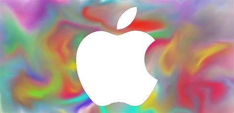 Rainbow Apple Logo By Fnaf0steven0universe On Deviantart