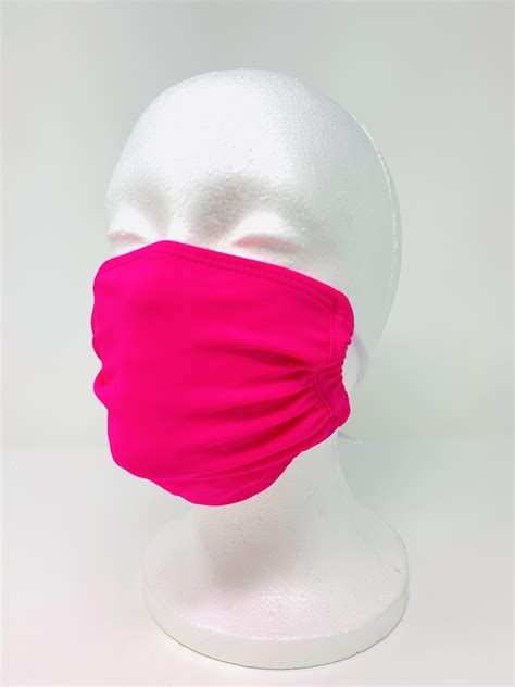 Neon Pink Washable Reusable Face Mask Women Of Edm