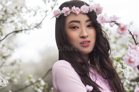 Sensual Portrait Of A Beautiful Vietnamese Girl Stock Image Image Of Girl Asia 54532727