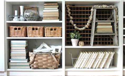 Ikea Baskets Bookcase Billy An Inspired Nest