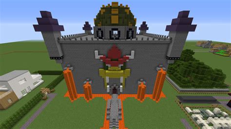 Bowser Castle Minecraft By Intello01 On Deviantart