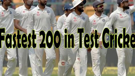 5 Fastest Double Century In Test Cricket Fastest 200 In Test Cricket
